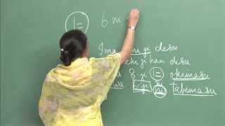 Mod-01 Lec-10 Watashi wa mainichi roku-ji ni okimasu (I wake up at 6’oclock everyday)