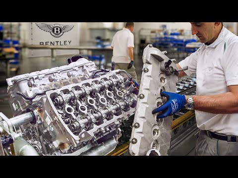 Inside Best England Factory Building Bentley’s Massive W12 Engine