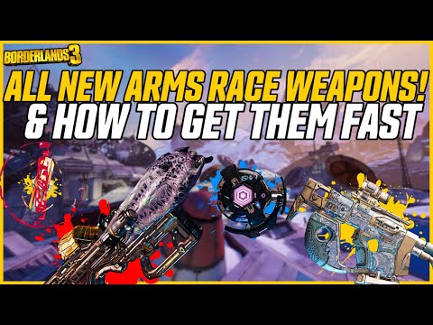 This Shield is AMAZING! All New Arms Race Legendaries & Where to Find Them // Borderlands 3
