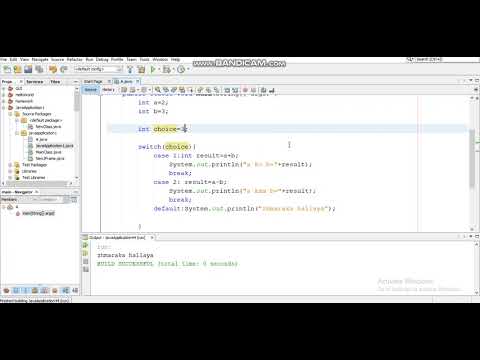 Java Tutorial 16 Switch
