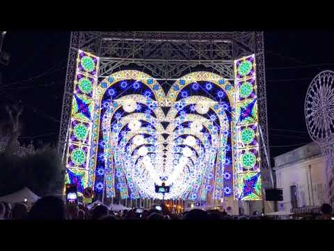 Accensione musicale Luminarie Marianolight - Scorrano 2018