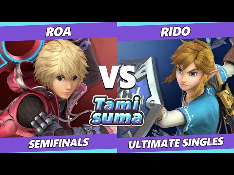 TAMISUMA 203 Semifinals - Roa (Shulk) Vs. Rido (Link) Smash Ultimate SSBU