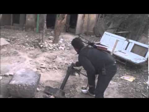 استهداف لواء قاسيون لتحرير الشام بقذائف الهاون حاجز عارفة قرب ساحة العباسيين في مدينة دمشق