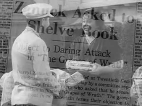 Les raisins de la colère (1940) bande annonce