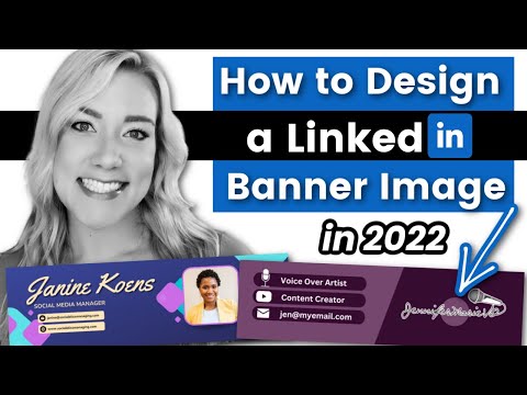 How to Design a LinkedIn Banner / Cover Image with Canva to ...
