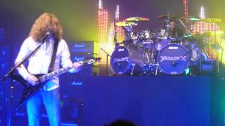 Megadeth - &quot;Guns, Drugs, and Money&quot; Live at The National, Richmond Va. 5/9/12  Song #8 of 15