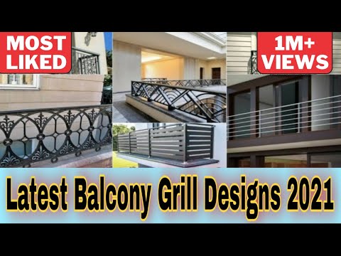 50 most beautiful modern balcony grill design