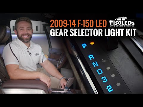 2009 - 14 F150 LED GEAR SELECTOR LIGHT KIT INSTALL F150LEDS.COM