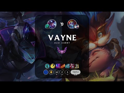 Vayne ADC vs Heimerdinger - EUW Master Patch 13.8