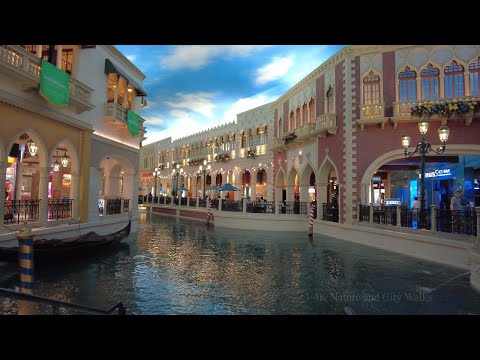 Grand Canal Shoppes no Venetian Walking Tour, Las Vegas 2022