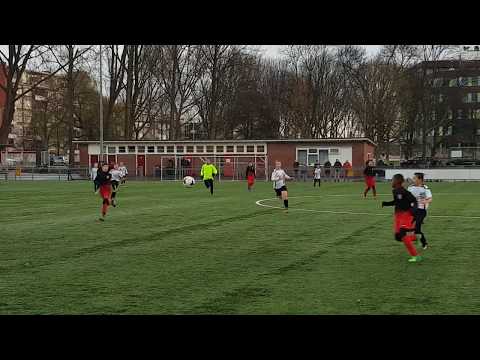 HVV Hercules JO13-1 vs KMD JO13-1, 9-12-2017, 1e helft