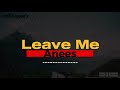Anees - Leave Me (Karaoke)