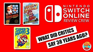 1980s Critics Review Super Mario Bros. 1, 2 & 3 on NES (Nintendo Switch Online)