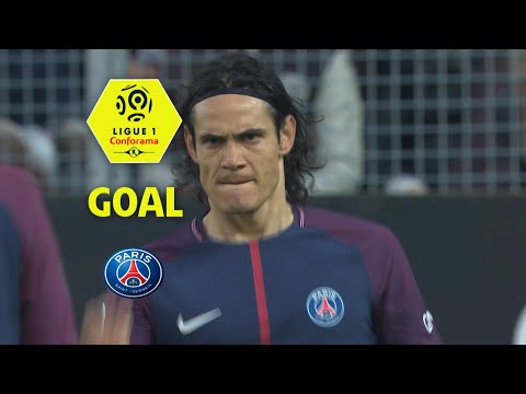 Goal Edinson CAVANI (26') / Amiens SC - Paris Saint-Germain (2-2) (ASC-PARIS) / 2017-18