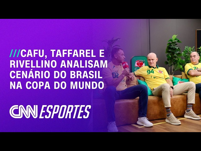 SELEÇÃO DO HEXA? CAFU, TAFFAREL E RIVELLINO ANALISAM CENÁRIO DO BRASIL PARA LISTA DE ANCELOTTI!