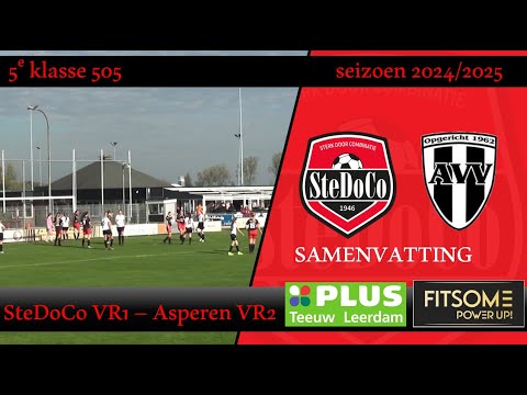 Samenvatting SteDoCo VR1 - Asperen VR2 (26/10/24)