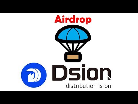 Ganhe $5 Dólares para fazer o Airdrop da Dsion!