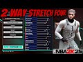 2 Way Stretch Four The BEST Popper Build NBA 2K25