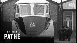 Britain's First Streamlined Rail Car (1933)