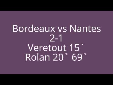 Bordeaux vs Nantes 2-1 ALL GOALS