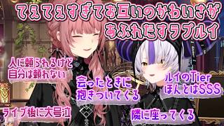【ラプルイ対談】久しぶりのラプルイがてぇてぇすぎて、お互いに好きなことやお互いのかわいさが溢れ出して止まらない！【ホロライブ/切り抜き/Vtuber/ラプラス・ダークネス/鷹嶺ルイ】