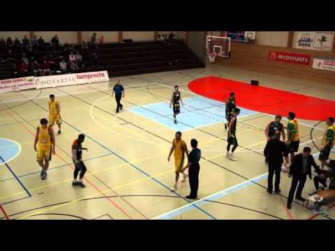 Starwings Basket Regio Basel vs  BBC Monthey (Devin Sweetney 2014-2015)