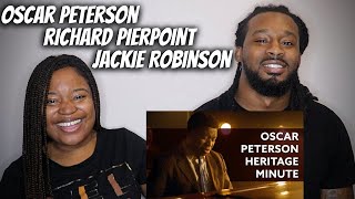 🇨🇦American Couple Reacts "Canada Heritage Minutes: Oscar Peterson, Richard Pierpont,Jackie Robinson"