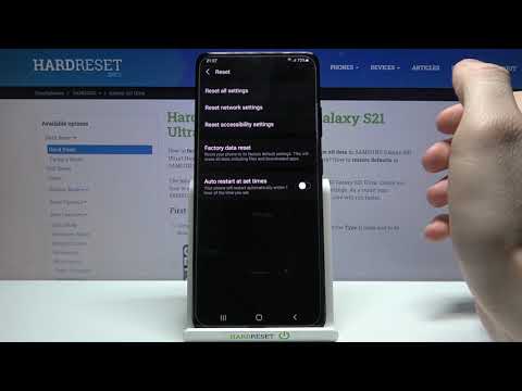 How to Reset Network Settings in SAMSUNG Galaxy S21 Ultra – Restore Network Defaults
