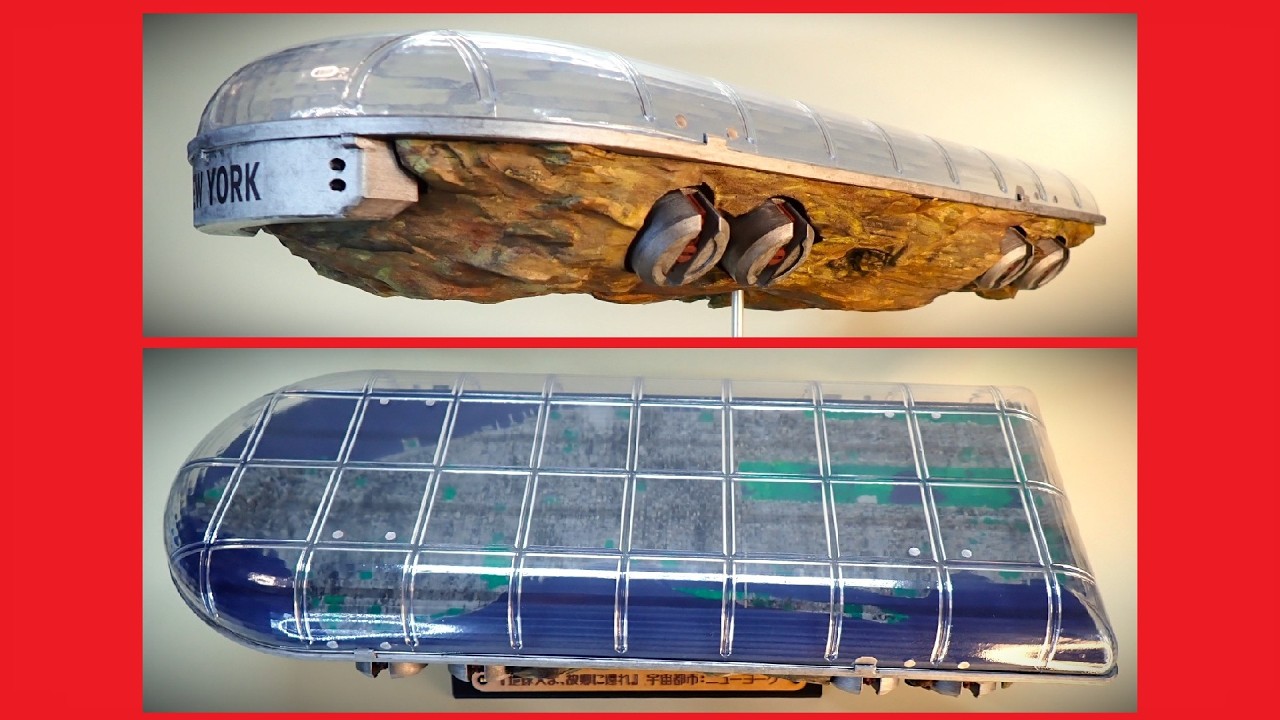【DIY】『地球人よ、故郷に還れ』の宇宙都市：ニューヨークを作ってみた! Cities in Flight