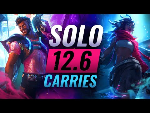 TOP 10 Carry Champions for Solo Queue in Patch 12.6 - League of Legends Season 12
