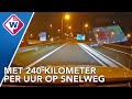 Spectaculaire achtervolging op de A4
