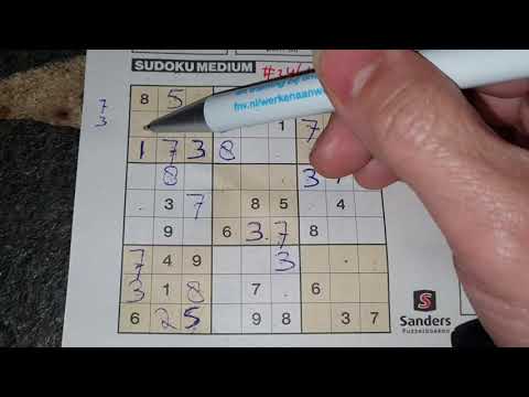 Again Our Daily Sudoku practice continues. (#2464) Medium Sudoku puzzle. 03-13-2021