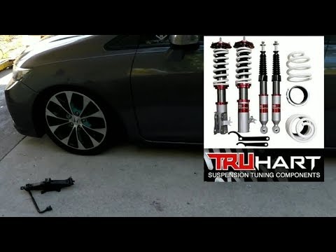 Upgrading suspension with truhart coil over