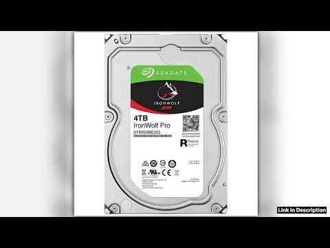 For Seagate IronWolf Pro NAS 4TB 7200RPM 128MB ST4000NE001 35 SATA Hard Drive Fast Ship Reliable Ch