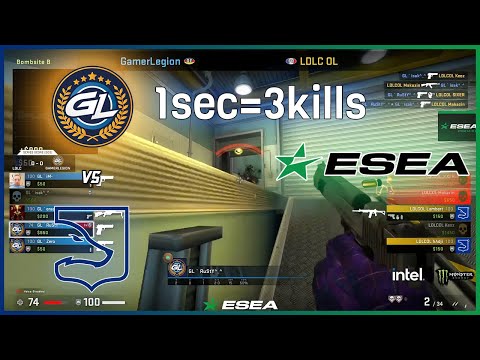 GamerLegion vs LDLC | ESEA Season 38 - EU - CSGO Premier - HiGHLiGHTS | CSGO