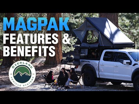 MagPak Features & Benefits - Camper Shell Roof Top Tent Combo