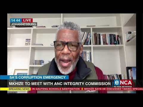 Discussion ANC veteran talks on Mkhize and ANC Integrity Commission