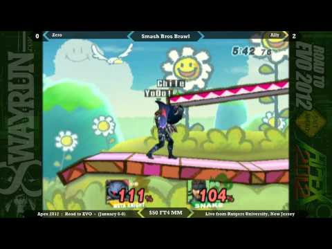 Apex 2012 - SSBB $50 FT4 - Zero VS Ally