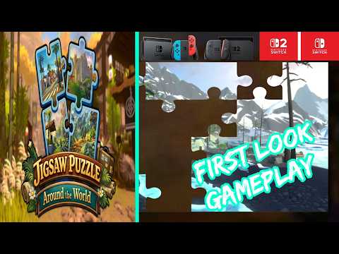 Jigsaw Puzzle: Around the World – Nintendo Switch / Switch 2 Gameplay