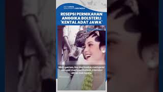Resepsi Pernikahan Anggika Bolsterli  dengan Omar Armandiego Kental Adat Jawa, 'Bahagia Banget'