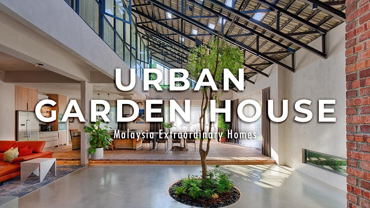 Urban Garden House | Inside an Ultra open Biophilic home transformed from a 40-year-old house