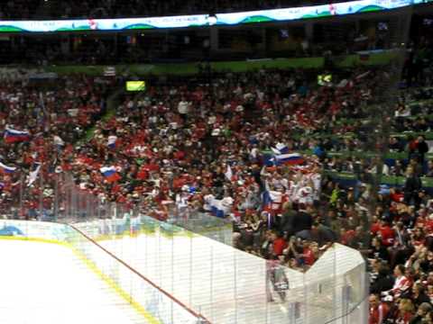 Russia vs. Czech Republic Crowd