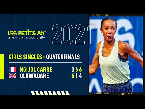 Les Petits As 2021 | Girls Quarterfinals | Mathilde Ngijol Carre vs. Hephzibah Oluwadare