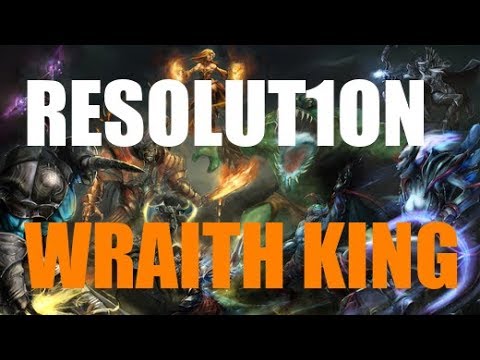 Resolut1on [Wraith King] EXTERMINATOR | 9-1 K-D | Dota 2 Pro Gameplay!