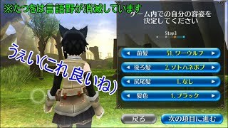 【トーラムオンライン】偏差値30のキャラメイク(part0)
