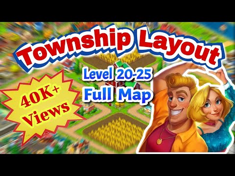 Township Layout || Full Map || Level 20-25 ||