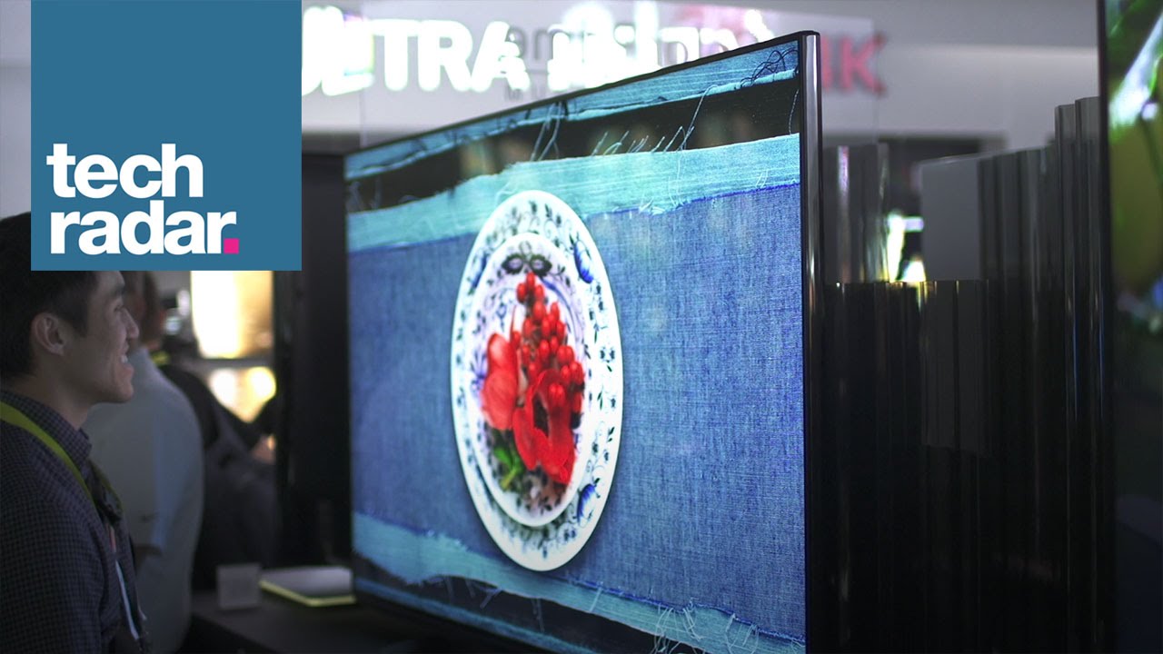 LG UF9400 Quantum Dot Television: CES 2015 First Look - YouTube