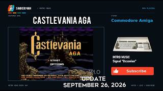 Commodore Amiga -=Castlevania AGA=- v1.0 UPDATE SEPTEMBER 26, 2026