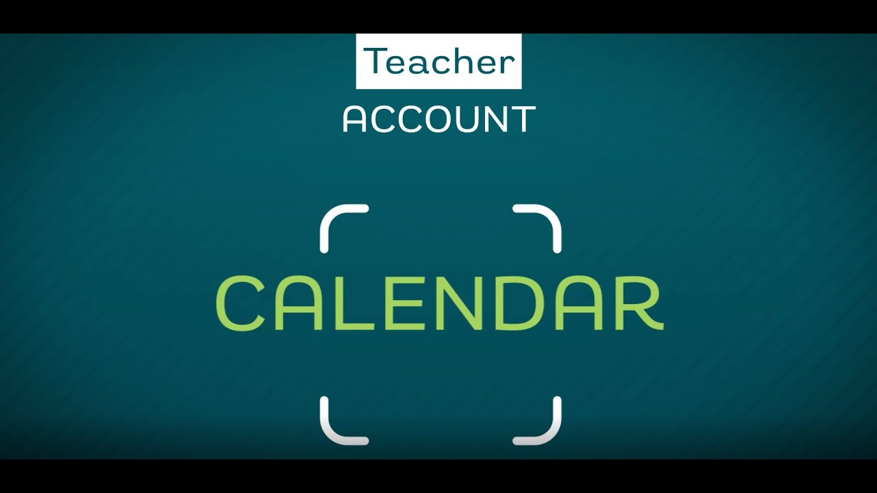 Classera EN teacher  Calendar