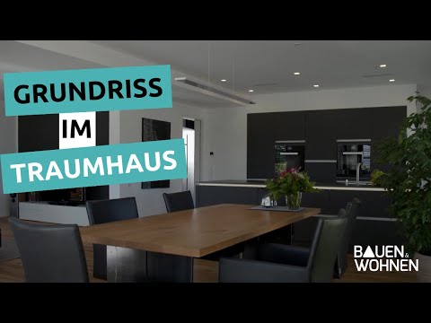 Haus bauen: How to - so gelingt der Grundriss im Traumhaus - Küche im Mittelpunkt -Fertighaus planen